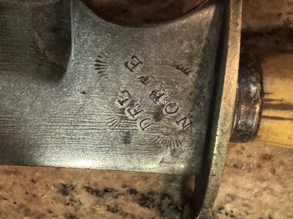 Del Norte stamp on blade